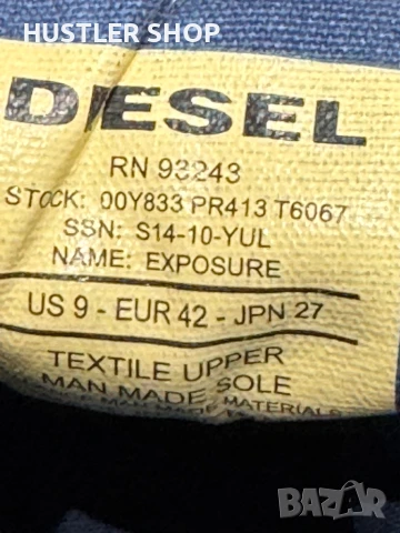 Кецове DIESEL.Номер 42, снимка 6 - Кецове - 51409405