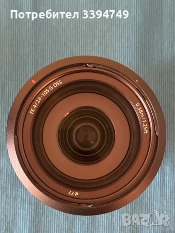 Обектив Sony FE 24-105mm f/4 G OSS като нов + подарък филтър, снимка 7 - Обективи и филтри - 54159692