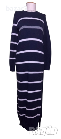 Semicouture рокля кашмир и вълна райе размер М