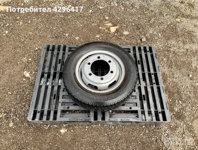 Резервна гума NEXEN 195/70/15C + джанта 15цола 6x205 за ДВОЙНА ГУМА Mercedes Sprinter,Vw LT, снимка 2 - Гуми и джанти - 49276607