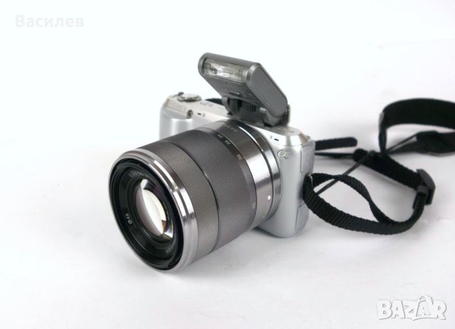 Фотоапарат Sony NEX-C3 + обектив Sony SEL 1855, снимка 3 - Фотоапарати - 45595330