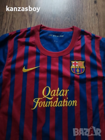 NIKE BARCELONA 2006 2007 HOME FOOTBALL SHIRT - футболна тениска S, снимка 2 - Тениски - 51683327