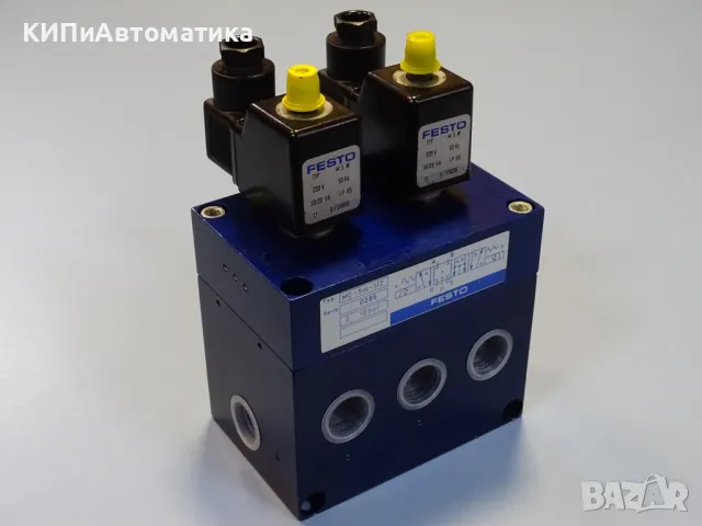 пневматичен разпределител Festo MC-5/4-1/2 Solenoid Control Valve 220VAC/24VDC, снимка 10 - Резервни части за машини - 47674077