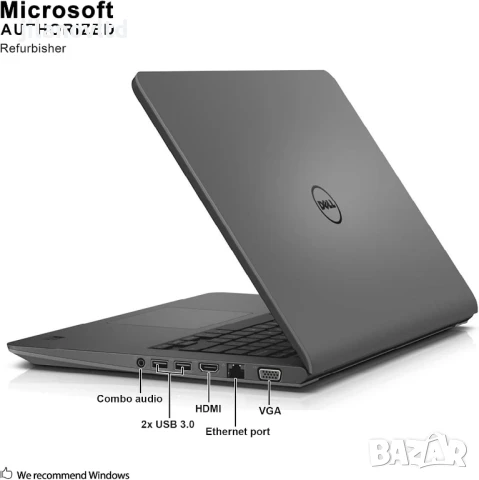 Лаптоп Dell Latitude 3450 I5-5200U 8GB 128GB SSD Windows 11 ГАРАНЦИЯ, снимка 5 - Лаптопи за работа - 51262408