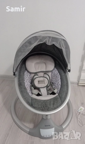 Електрическа бебешка люлка, снимка 4 - Детски люлки - 54091149