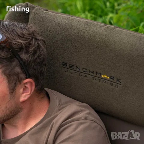 Промо AVID Carp Benchmark Ultra Cozy Chair шаранджийски Стол, снимка 3 - Екипировка - 48059095