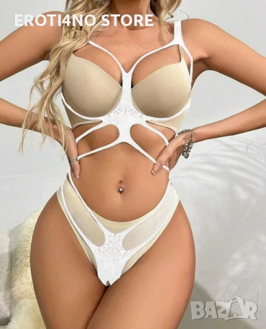 Секси светещо в тъмното боди, снимка 5 - Бельо - 51430196