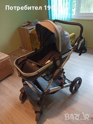 Бебешка количка Мони Гала, снимка 3 - Детски колички - 45369592