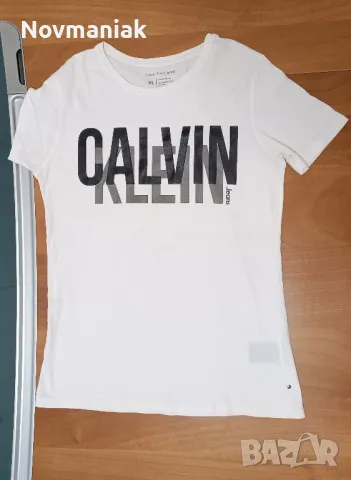 Calvin Klein®-Много Запазена , снимка 6 - Тениски - 47176343