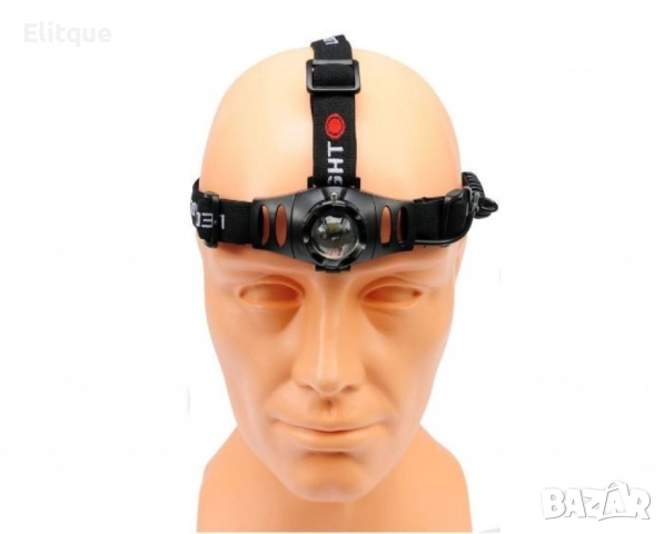 Фенер за глава със силна светлина и SOS режим, снимка 7 - Къмпинг осветление - 52709813