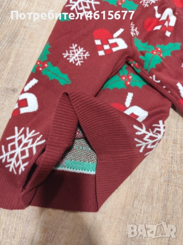 коледно пуловерче , снимка 5 - Блузи с дълъг ръкав и пуловери - 52336577