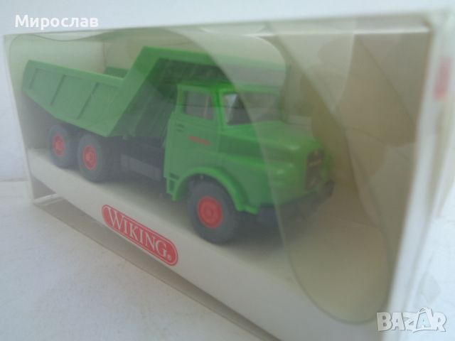 WIKING H0 1/87 MAN САМОСВАЛ КАМИОН МОДЕЛ КОЛИЧКА ИГРАЧКА, снимка 2 - Колекции - 45993378