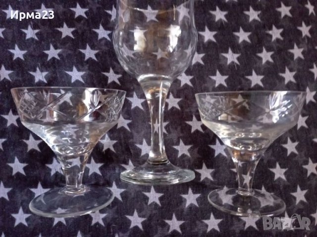 Кристални чаши , снимка 1 - Чаши - 46414197