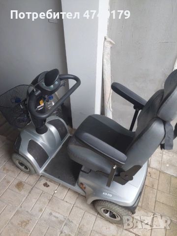 Скутер за трудно подвижни хора, снимка 3 - Инвалидни колички - 53632632