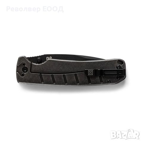 Сгъваем нож 5.11 Tactical Ryker DP Full Black - 8,9 см, снимка 4 - Ножове - 45267689