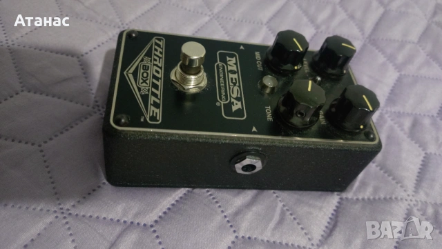 Китарен ефект- Mesa/Boogie „Throttle Box“ дисторжьн, снимка 8 - Китари - 53656029