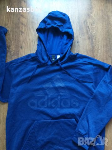 adidas TI FLC PO LOGO - страхотно мъжко горнище Л , снимка 7 - Спортни дрехи, екипи - 45625946