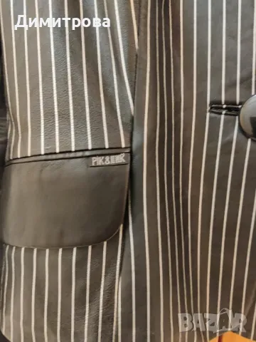 Дамско кожено яке , снимка 3 - Якета - 49813990