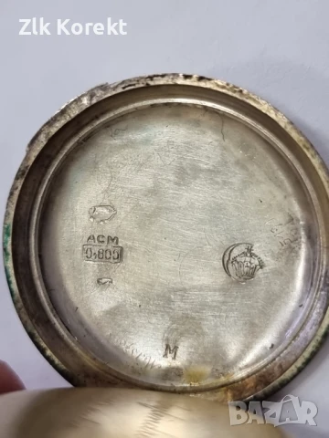 Стар сребърен часовник , снимка 9 - Антикварни и старинни предмети - 50784188