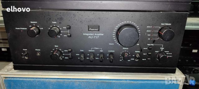 Стерео усилвател и тунер Sansui AU-717, TU-717, снимка 8 - Ресийвъри, усилватели, смесителни пултове - 45351669