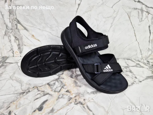 Мъжки черни сандали Nike🔝👡Adidas от 40 до 45 номер, снимка 5 - Мъжки сандали - 46985775