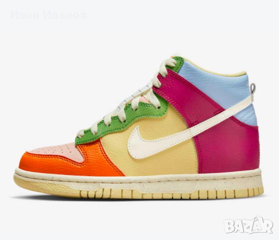 NIKE DUNK HIGH NN GS IGD оригинални маратонки номер 36, снимка 2 - Детски маратонки - 45344982