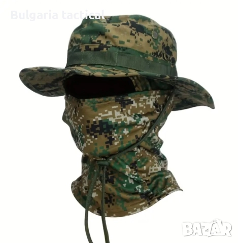 Тактическа шапка с маска
