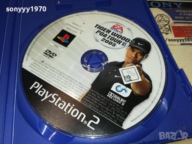 TIGER WOODS PGA TOUR 2005 PS2 GAME 1107241054, снимка 7 - Игри за PlayStation - 46545166