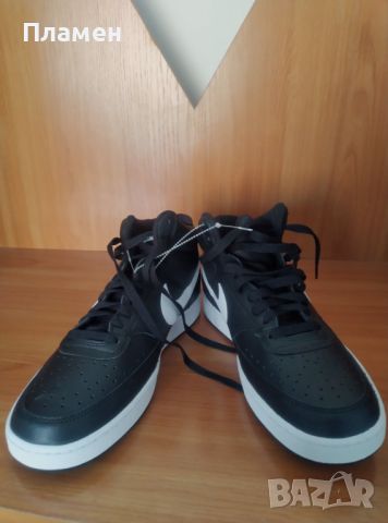 Мъжки кецове Nike Court Vision Mid 43 номер Сникърси Маратонки, найк, снимка 4 - Кецове - 46596758