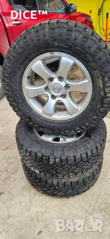 Land Cruiser 17 6х139,7 лети джанти с гуми 265/65/17 Goodyear 
