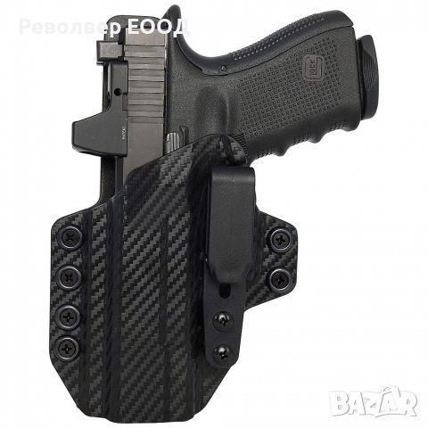 Хибриден кобур Rounded by CE - за Glock 43/43X/48/48MOS, вътрешен, лява ръка