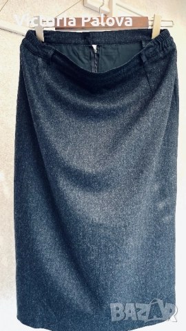 Елегантна вълнена midi пола - висок клас лукс за есента