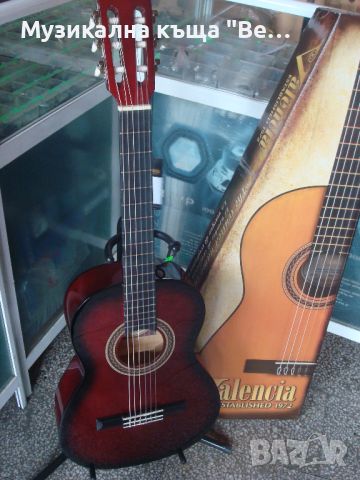 Класическа китара Valencia VC104 RDS, Размер 4/4, снимка 12 - Китари - 34040075