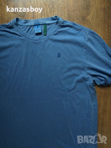 G-STAR LASH R TEE - страхотна мъжка тениска Л, снимка 2 - Тениски - 45456032