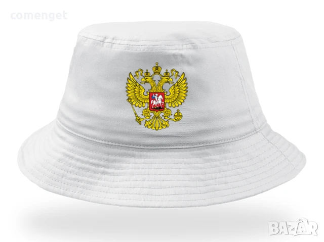 НОВО! Шапки, тип bucket hat РУСИЯ / РОССИЯ! Четири цвята., снимка 2 - Шапки - 37175905