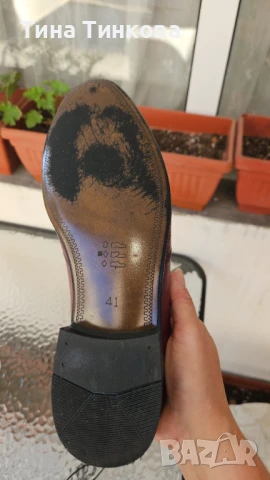 Мъжки официални обувки Лазарини, снимка 4 - Официални обувки - 51388576