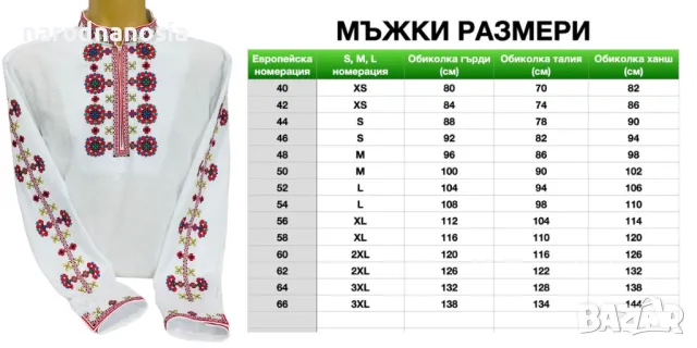 МЪЖКА РИЗА С БРОДИРАНА ШЕВИЦА - Модел 26, снимка 6 - Други - 47852196