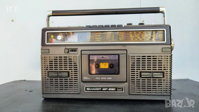 ПРОДАВАМ МНОГО ЗАПАЗЕН РЕТРО КАСЕТОФОН ЧИСТ ЯПОНЕЦ ( SHARP GF-8181 JAPAN) 
