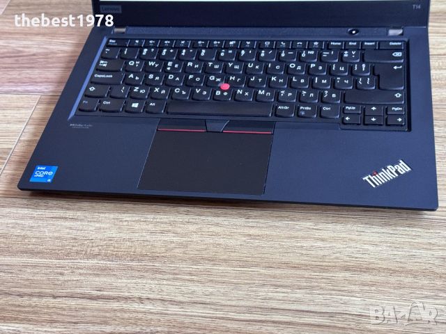 Lenovo T14 Gen2 Touch`Core i5-1145G7/16GB RAM/256GB SSD/Гаранция 15м/FHD IPS, снимка 3 - Лаптопи за работа - 45994202