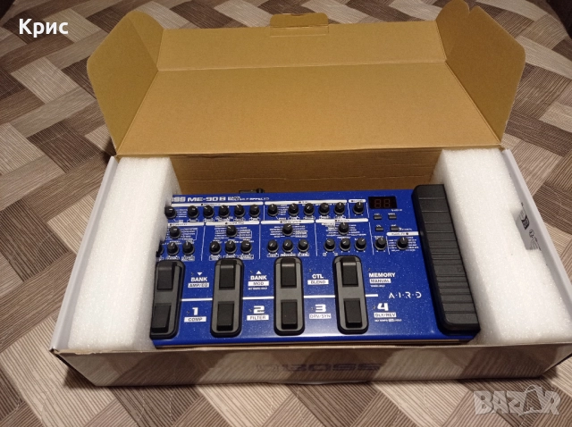 Продавам нов процесор за бас китара BOSS ME-90 B, снимка 4 - Китари - 52756323