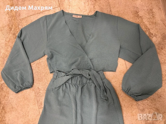 Дамски комплект в синьо, снимка 2 - Комплекти - 51115896