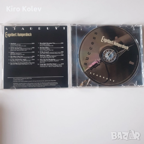 Engelbert Humperdinck ‎– Stardust cd, снимка 2 - CD дискове - 51814258