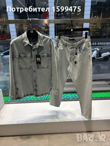 Мъжки дънкови комплекти , снимка 3 - Спортни дрехи, екипи - 53405030