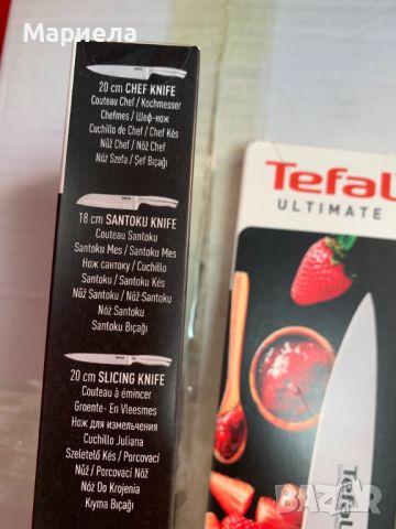 Нож Tefal ULTIMATE , Нож за хляб , нож зеленчци , Универсален, снимка 2 - Ножове - 45750181