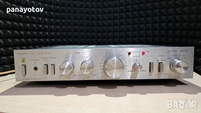 Амфитон у-002 Hi-Fi усилвател, снимка 2 - Аудиосистеми - 53455076