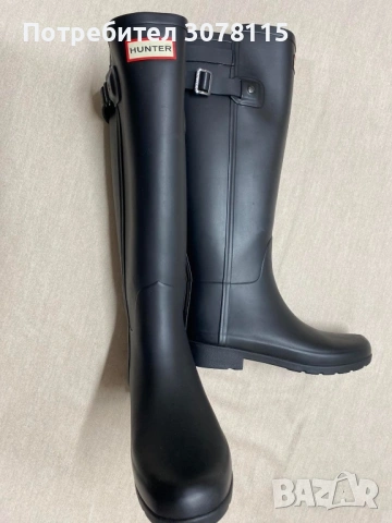 Гумени ботуши HUNTER черни 37