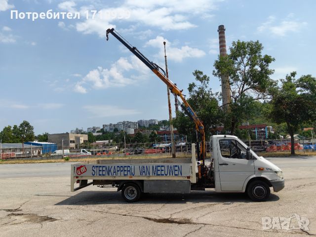 Mercedes-Benz Sprinter 413 CDI/КРАН EFFER !!, снимка 9 - Бусове и автобуси - 46651744