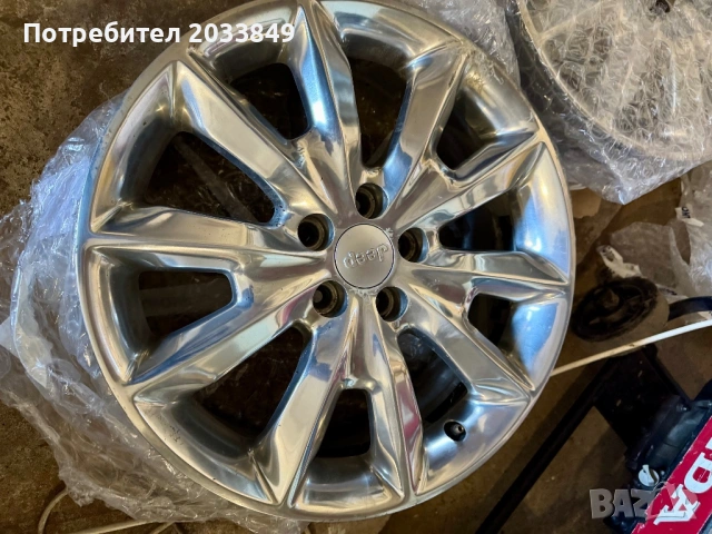 5х110 18 цола Джанти Jeep Cherokee Compass Renegade, снимка 4 - Гуми и джанти - 53790445