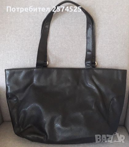 Nine West дамска черна чанта, снимка 7 - Чанти - 45262361