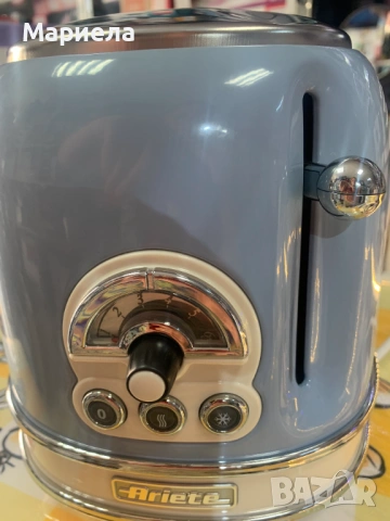 Ariete Винтидж тостер за 2 филийки / 815W / Транспортна забележка, снимка 7 - Тостери - 50779024